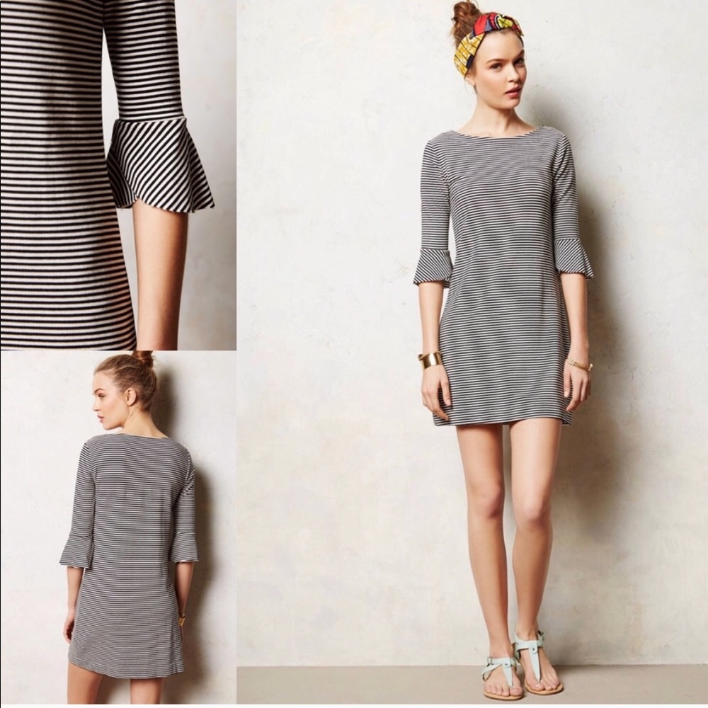Anthropologie {3 dots} striped dress